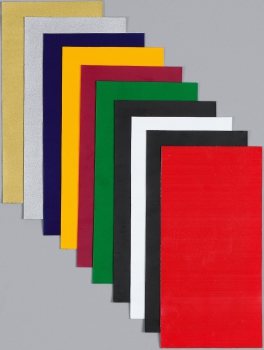 Verzierwachsplatten, einzeln, Größe: 450 x 250 x 0,5 mm, Farbe: siehe Farbkarte