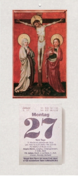 Liturgischer Kalender "Kreuzigung Christi"
