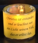 Preview: Glas-Windlicht "Christus ist.....", Nr. 9006