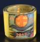Preview: Glas-Windlicht "Christus ist.....", Nr. 9006