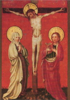 Bildtafel "Kreuzigung Christi"