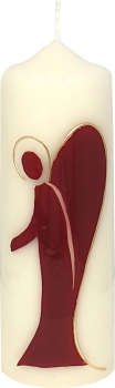 Weihnachtskerze 170/60 mm, "Engel"