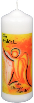 Engelkerze 140/50 mm, "Ein Engel ..."