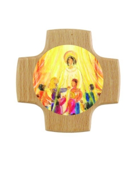 Holzkreuz - Jesus-Freund der Kinder