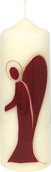 Weihnachtskerze 170/60 mm, "Engel"