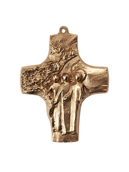 Bronze-Kreuz-Emmaus