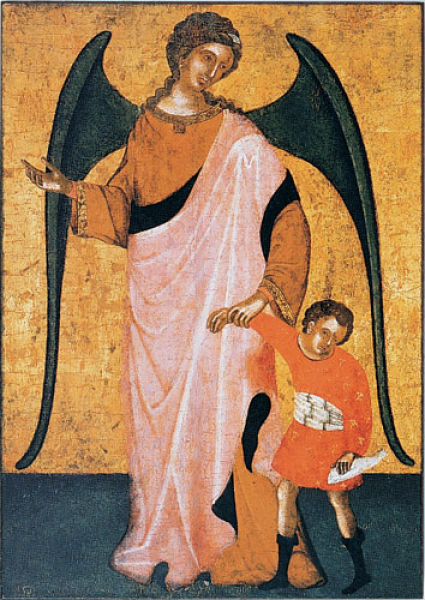 Erzengel Raphael mit Tobias