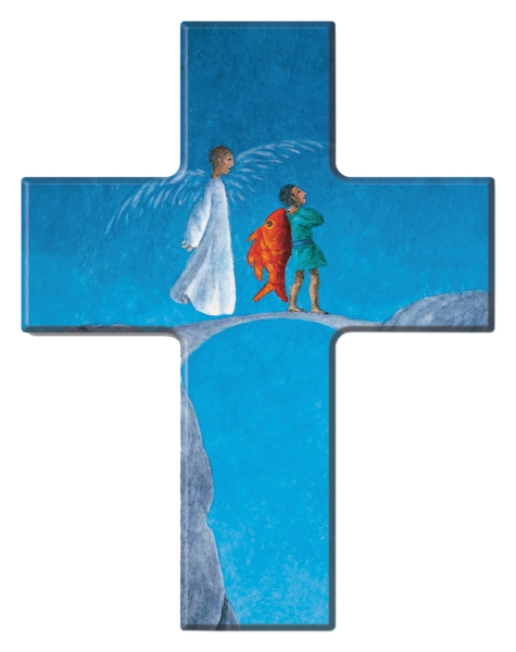 Holzkreuz Schutzengel 810177