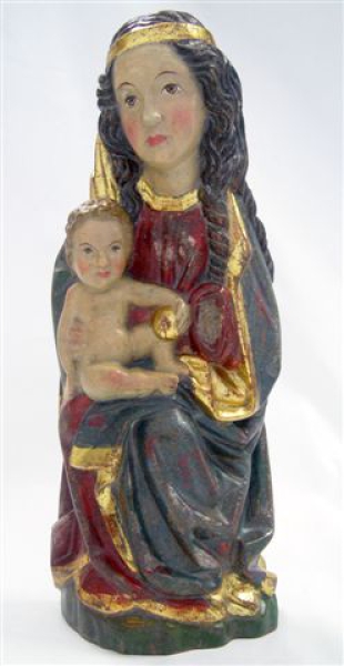 Holzschnitzerei -Elzacher Madonna-