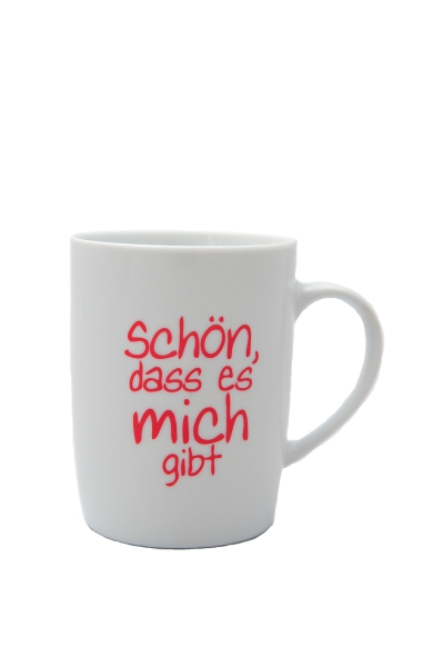 Ministranten-Tasse "Schön, dass es mich gibt" weiß